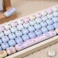 Toy House 104+33 MOG Profile Keycap Set Cherry MX PBT Dye-subbed for Keyboard